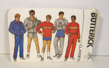 Butterick Classics 6893 Jacket, Top, Shorts  Pants Pattern Men's L-XL 42-48 