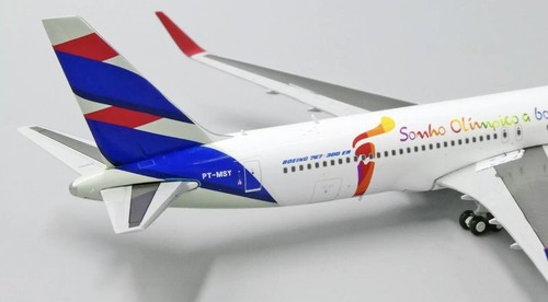 *OFERTA* LATAM B767-300ER Reg: PT-MSY JC Alas Escala 1:400 Diecast - Equipo Olímpico - Imagen 9 de 12