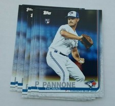 2019 Topps Update US239 Thomas Pannone 10 Count Rookie Card Lot Toronto Blue Jay