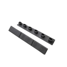 M-LOK and KeyMod Rails Protective Rubber Cover -Black INCLUDES ONE PANEL