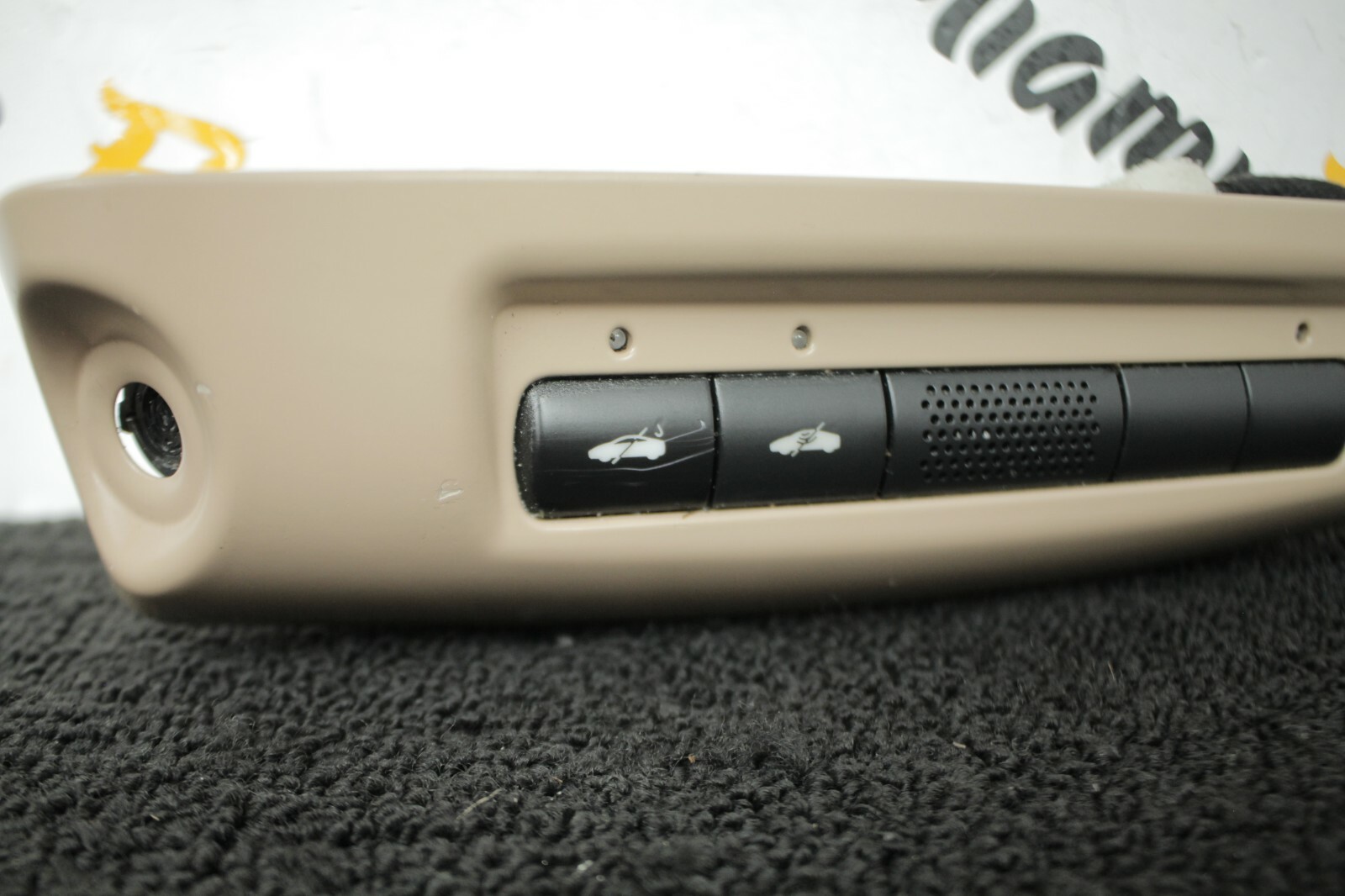 2012 MASERATI GRANTURISMO S UPHOLSTERY SWITCHES BUTTONS BEIGE 80516530