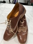Undandy Men's EU43 US9-10 Blue Wingtip Lace-up Oxford Dress Sneaker Shoes — photo 8