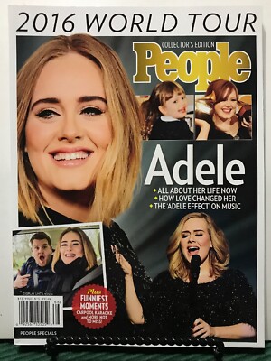 People Collector's Edition Adele 2016 World Tour Special FREE SHIPPING JB