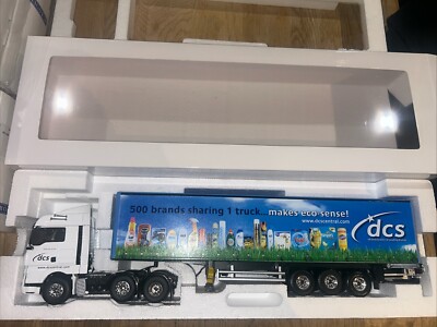 Eligor 1.43 Man Tgx Xlx Semi Trailer New DCS DISTRIBUTION NEW