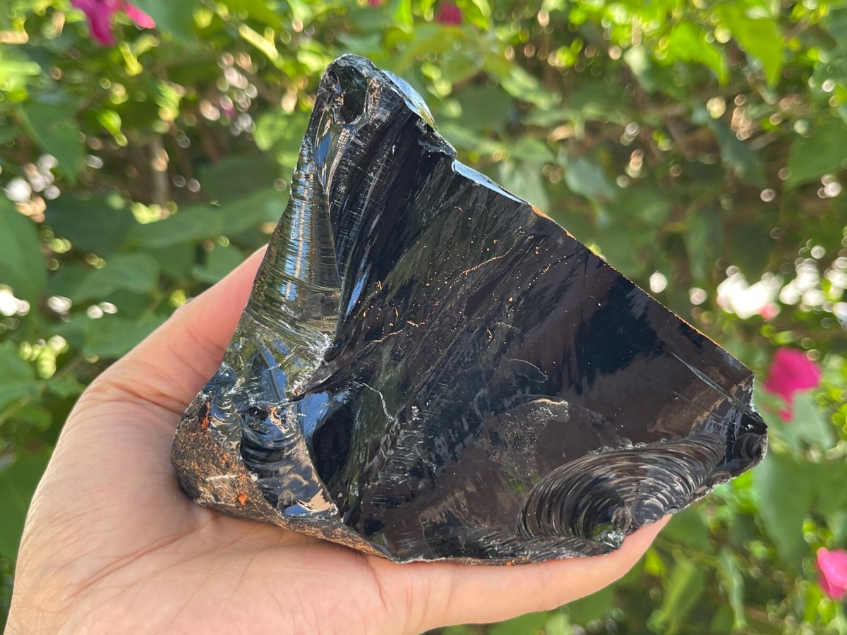 Extra Large Black Obsidian Rough Stones, 10 Raw Black Obsidian Rough  Stones Raw Black Obsidian Natural