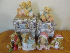 Lot of 6 Cherished Teddies LOVE Joe Ruth  Gene Priscilla Betty Doris Val