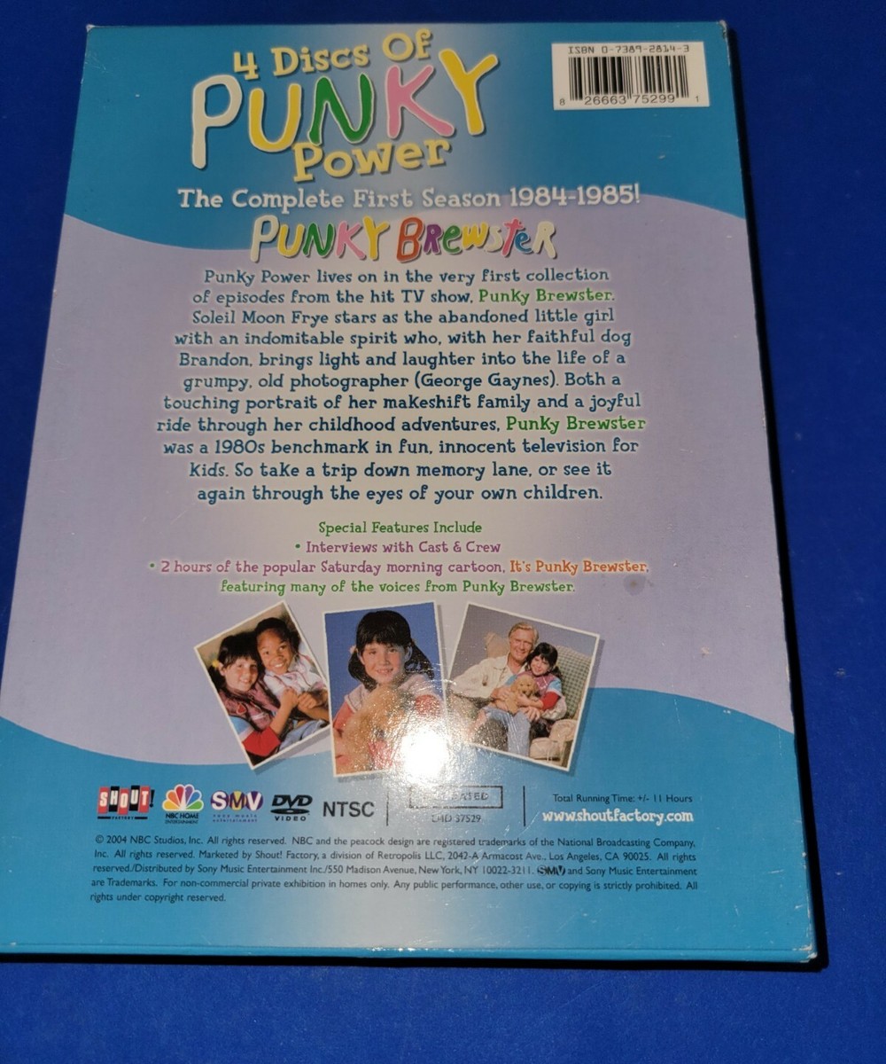 PUNKY BREWSTER - The Complete First 1 One Season DVD