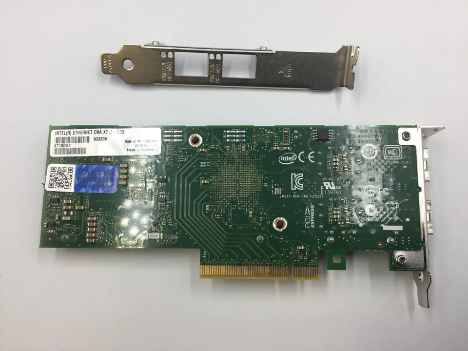 Original INTEL X710-DA2 Ethernet 10G 2port Network Adapter X710DA2 Both Brackets - Image 2 of 3