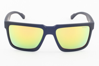 Bolle FRANK Matt Black / Brown Emerald Sunglasses 12554 57mm | eBay