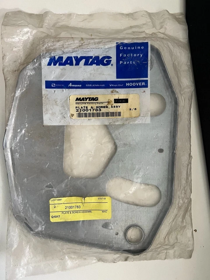 OEM WHIRLPOOL MAYTAG 21001783 LAVADORA MOTOR PLACA DE MONTAJE Foto 2 de 2