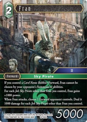 Fran - 10-060L - NM - Final Fantasy