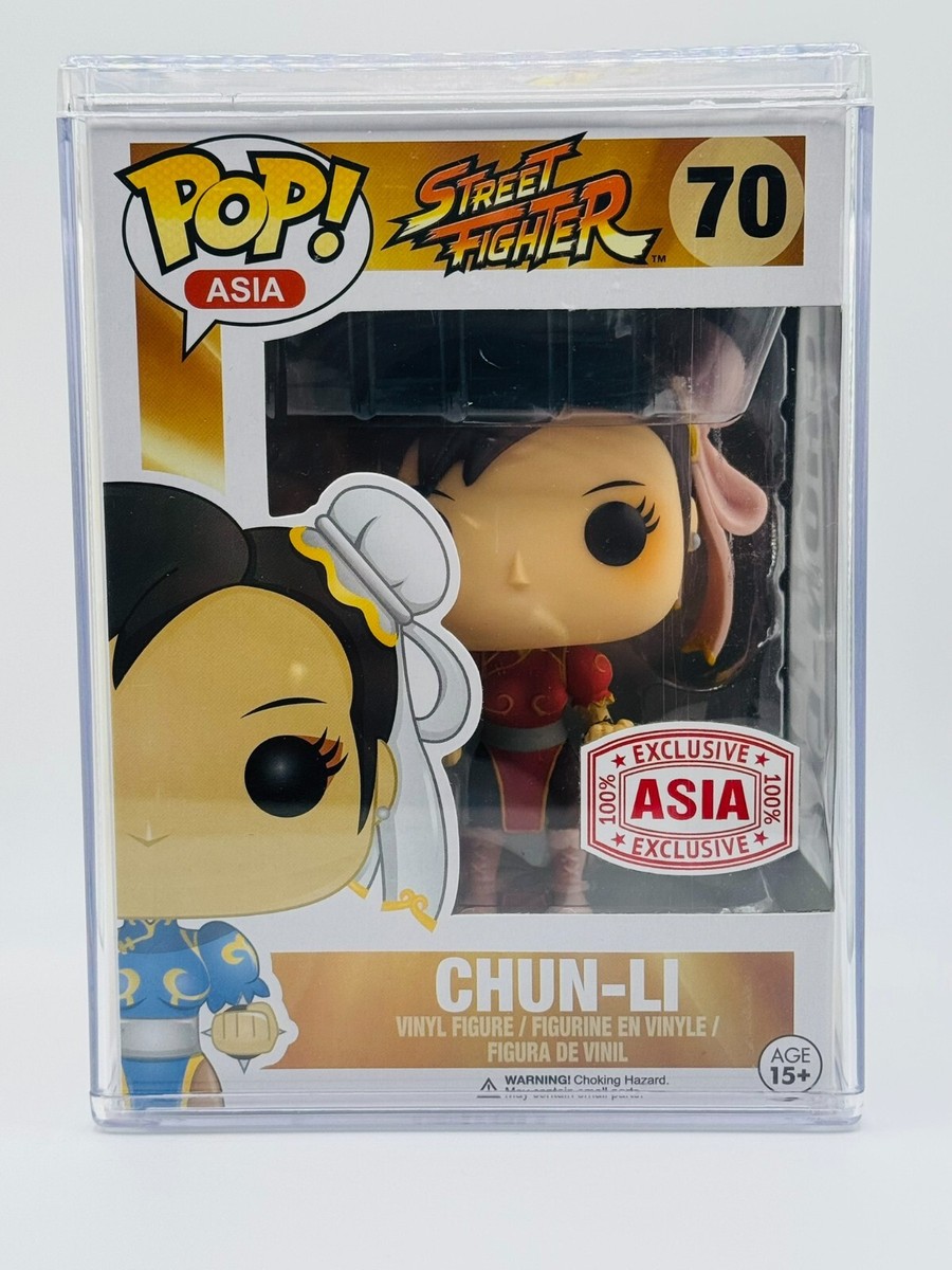 WPP2023（アジア版）BOX Funko Pop Asia CUSTOM Street Fighter #70 CHUN-LI in RED