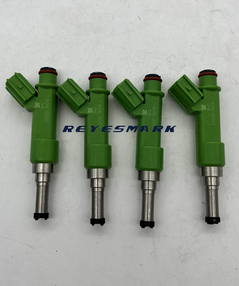 4X Denso Fuel Injectors for 2009-2012 Toyota Camry RAV4 Highlander 23250-36010 - Изображение 3 из 4