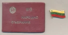 Very rare Bulgaria communist badge Member of Parliament with original document