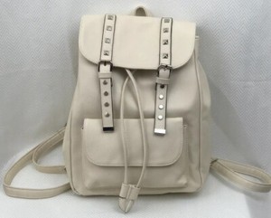 cream backpack women's