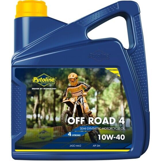 Putoline Off Road 4 10W/40 Semi Synthetic Motorbike Motocross MX Enduro Oil 4L