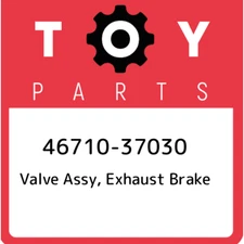 46710-37030 Toyota Valve assy, exhaust brake 4671037030, New Genuine OEM Part