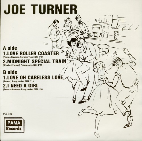 Big Joe Turner - Presenting (7inch, EP, 45rpm, PS) - Singles Rhythm & Blues/D... - Picture 2 of 3