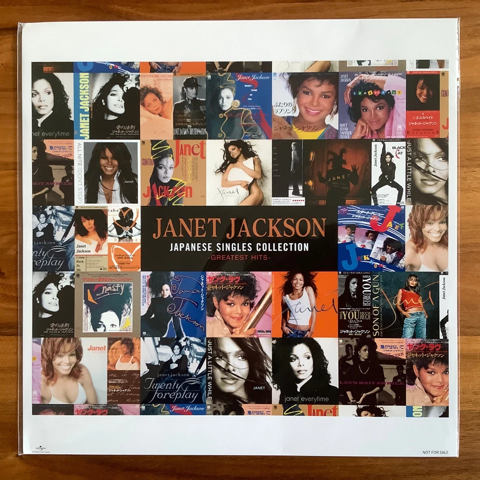 JAPAN PROMO MEGAJACKET + 2 SHM-CD+DVD! JANET JACKSON JAPANESE SINGLES COLLECTION - Bild 3 von 4