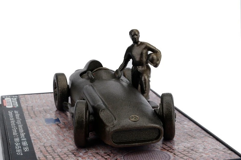 Brumm Mercedes W196 J. M. Fangio World Champion Monza Circuit 1/43 100Pz. S23/20 - Immagine 2 di 3