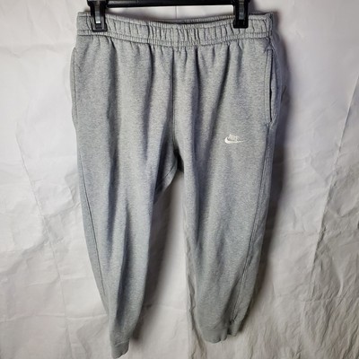 Nike Pants Men's M Gray Sportswear Club Fleece Joggers Sweatpants BV2671-063