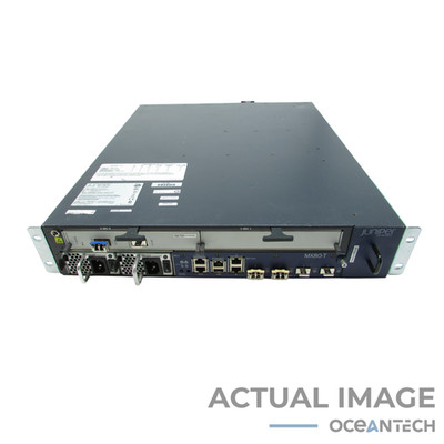 Juniper MX80 Internet Router CHAS-MX80-T-S MIC-3D-2XGE-XFP 2x PWR-MX80-AC-S