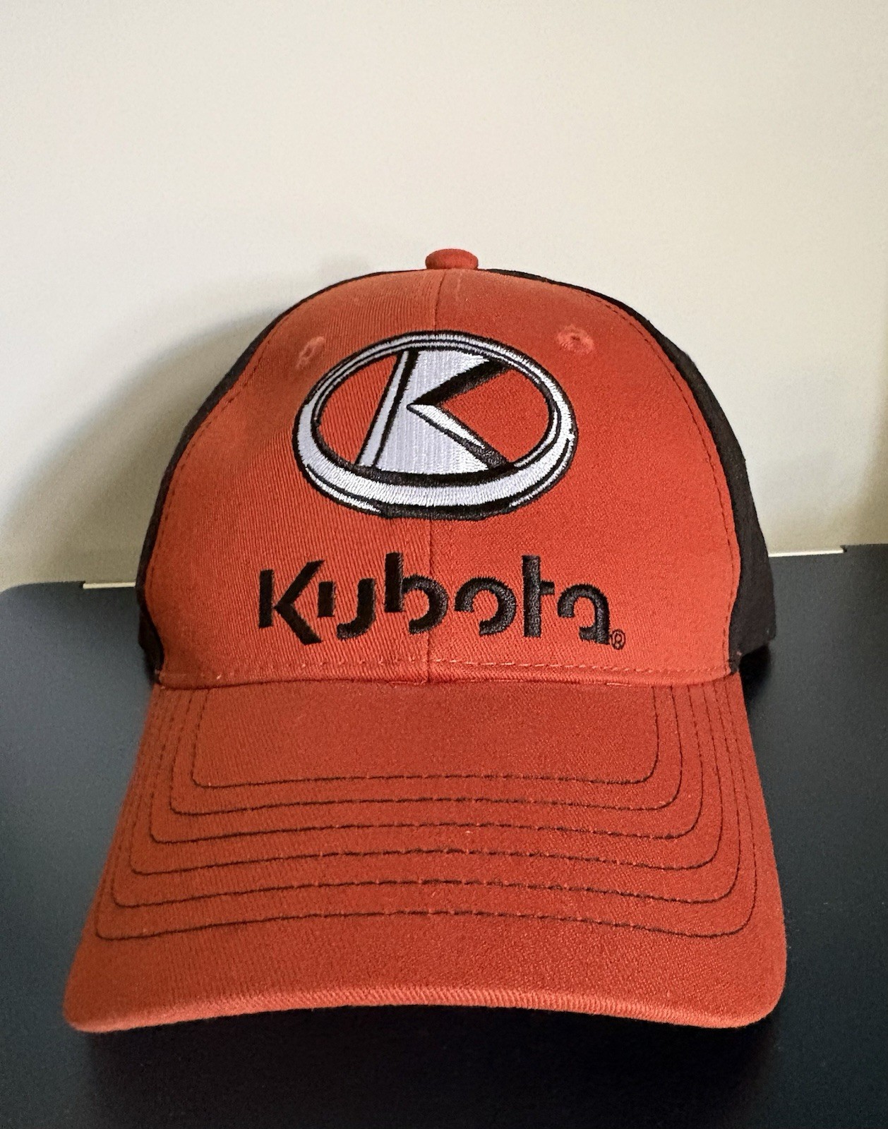 Kubota Hat Adjustable Brand New Orange Tractor Baseball Cap One Size Unisex