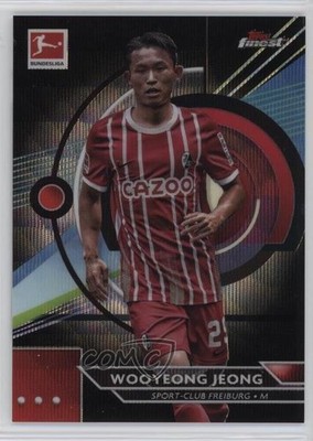 2022 Finest Bundesliga Black Wave Refractor 198/199 Woo-yeong Jeong Wooyeong n0c