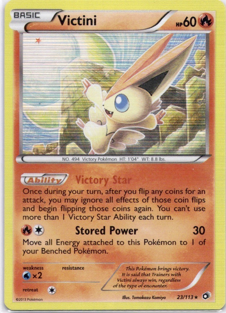 Victini Holo 23/113 - Legendary Treasures - LP