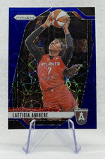Laeticia Amihere 2024 Panini WNBA Prizm Blue Velocity #54 Atlanta Dream