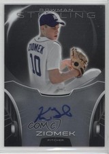 2013 Bowman Sterling Prospect Auto Kevin Ziomek #BSAP-KZ Auto 9nr