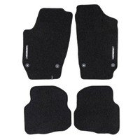 Frogum FußMattensatz Autoteppich Textil FüR VW Polo 9N_ 9N4 9A4 9A2 9N2 Seat