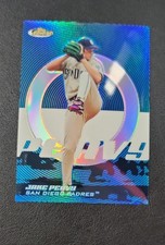 2005 Topps Finest - Jake Peavy #55 Blue Refractor /299
