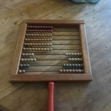 Wooden Abacus with Handle