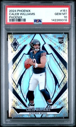 2024 PANINI PHOENIX PHOENIX #151 CALEB WILLIAMS ROOKIE RC 336/399 PSA 10