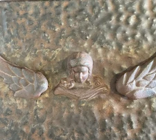 Jan Barboglio Raised Angel And Wings Blessing Box