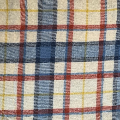 LL Bean Women's Scotch Plaid Flannel Pajama Set Freeport Cream Size Large - Picture 8 of 9