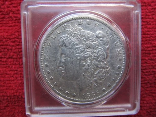 1885-S Morgan Silver Dollar XF