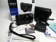 Sony Cyber-shot DSC-HX20V 18.2 MP 20x Zoom Boxed Travel Camera & 8GB SD **READ**