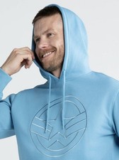 Captain America Men's Graphic Hoodie Sweatshirt,Officially Licensed, Blue,Marvel