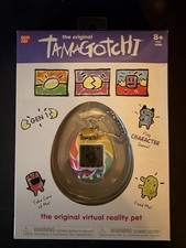 Bandai Original Tamagotchi Gen 1 Electronic Virtual Pet Rainbow Shell 8