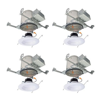 HALO LT 6 inch New Construction IC Housing and Dimmable White Integrated Ceiling