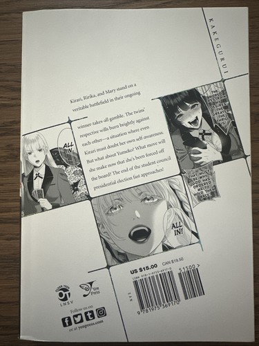 Kakegurui, Compulsive Gambler #16 (Yen Press 2023) - Picture 2 of 3