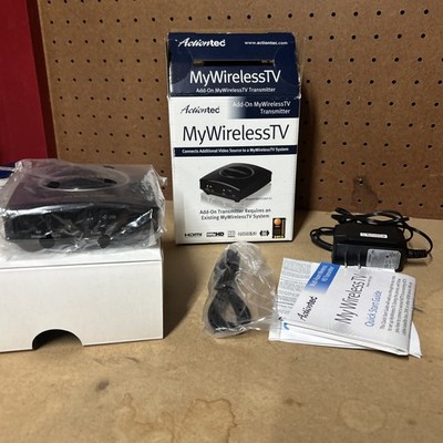Action-Tec MYWIRELESSTV Multi-Room Wireless HD Add On Transmitter New Open Box