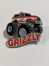 Grizzly Monster Truck Collectible Pin