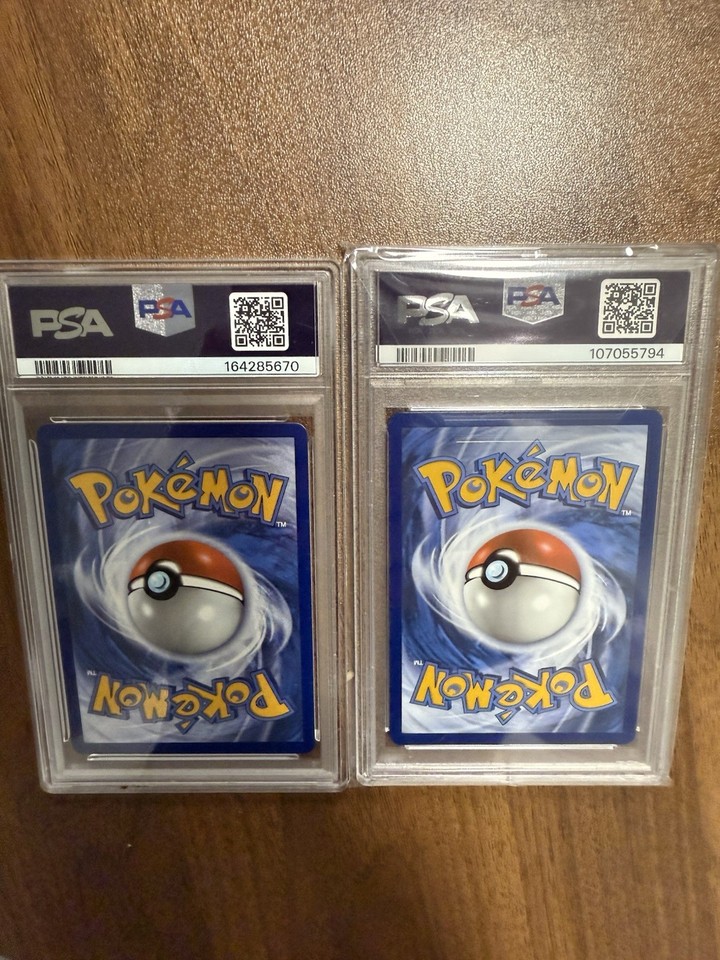 PSA Graded Pokemon TCG Card Lot 2023 CLC Charizard #003 + Mega Latias ...