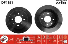 Disque de frein Honda INTEGRA
