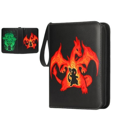 Card Binder for Pokemon Cards Holder Fits 400 Cards w/ 50 Removable Sleeves  New | eBay