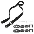 2 Point Rifle Sling Quik Release Adjustable Tactical Belt With Base New
