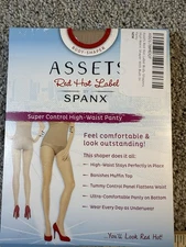 Spanx Assets Red Hot Label Super Control High Waist Panty Size 6 NWT
